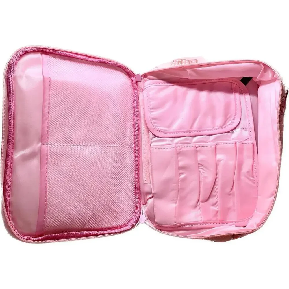Sanrio Hello Kitty Candy Rainbow Cosmetic Toiletry Travel Bag